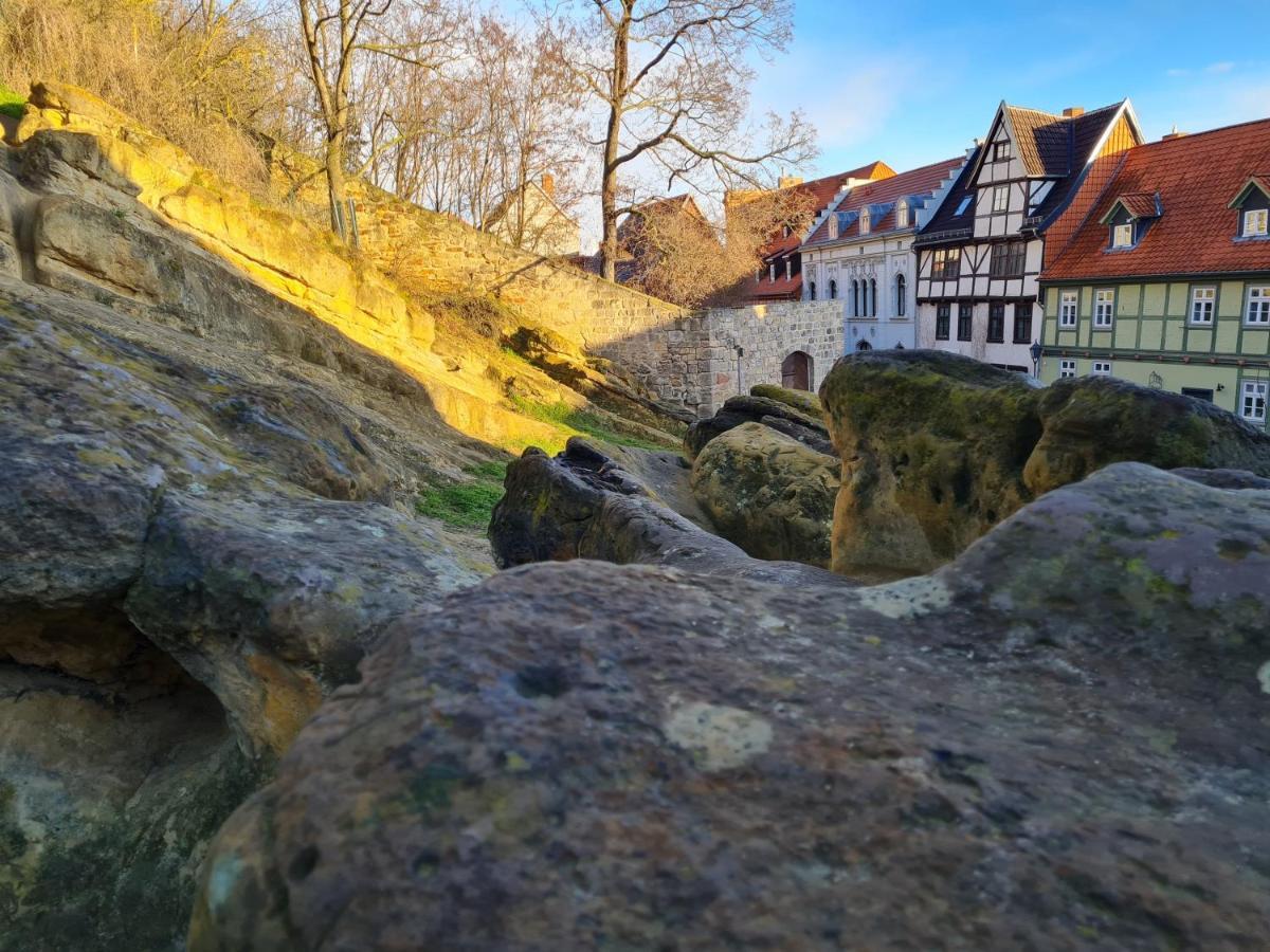 Ferienhaus Schatzliebe Quedlinburg Esterno foto